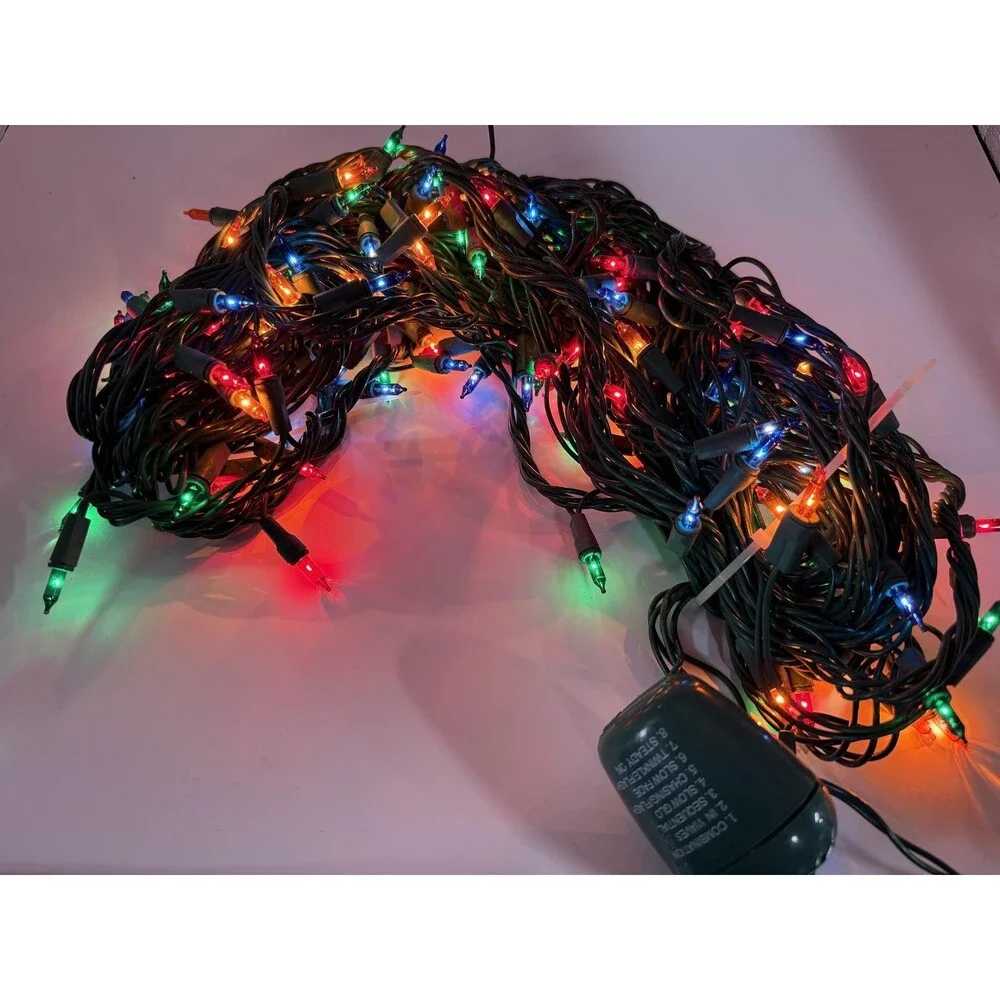 Toyo Electric TY-08F Christmas String Lights Multicolor 8 Modes Indoor & outdoor